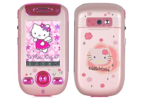 Hello Kitty phone includes