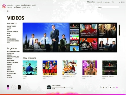 Microsoft Zune 2.5 software update has TV downloads and Zune Card sharing