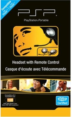 Skype headset for the Sony PSP