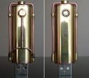 Steampunk usb memory is flashy