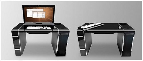 The Sync luxury integrated PC desk