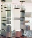 Vertebrae vertical bathroom system