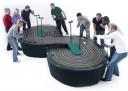8-lane Salextric slot-car racing track