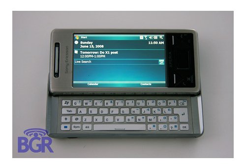 Sony Ericsson X1 Phone on Video