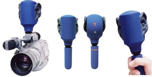 Big earred mic is creepy, lacks a face
