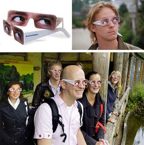 Nerd glasses protect you from Bokito the Gorilla