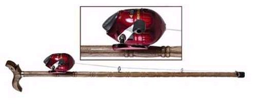 Walking stick & Fishing pole in one