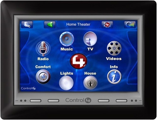 Control4 7-inch POE Wall Mount Touch Screen
