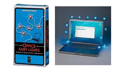 Tinkerbell works here: Fairy Office Lights