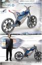 2020 Hybrid Bike fights smog, looks like a toy