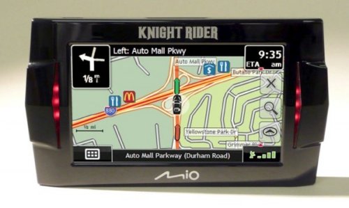 Knight Rider GPS puts KITT in your car