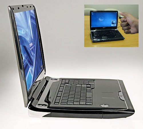 Toshiba Qosmio G55 has visual gesture controls
