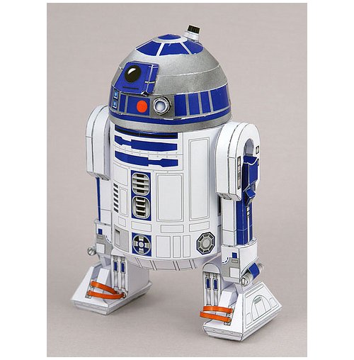 Make your own paper R2-D2