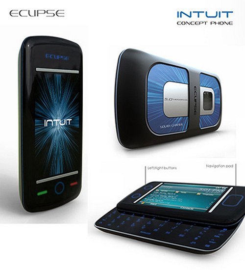 Intuit concept phone loves the Sun