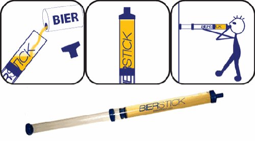 Bierstick: Chug 1 can per second