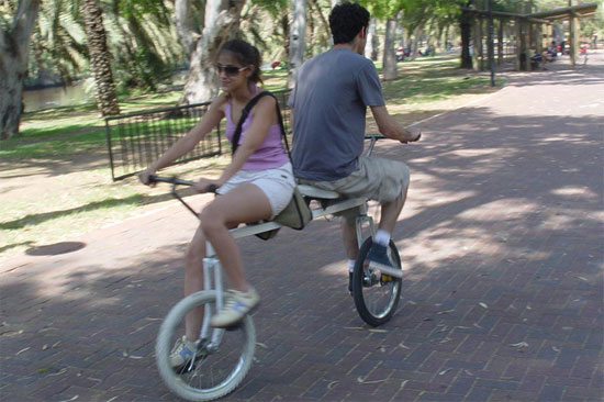 Bi-Cycle: For the couple that’s going nowhere