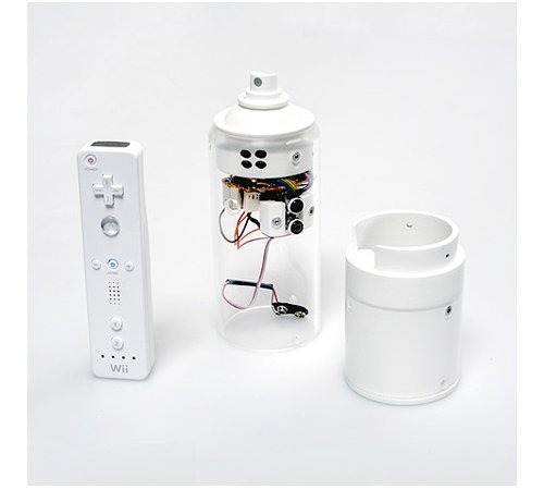 Wiispray: Wiimote becomes graffiti spray can