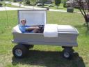 Coffin modded car makes for one morbid race