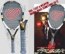Control Freek Tennis Racquet with air-conditioning handle