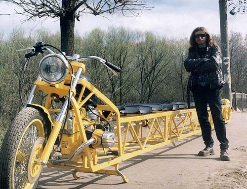Longest cycle ever holds lots of biker babes