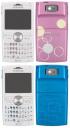 Samsung BlackJack II in pink and blue