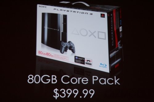 E3 2008: PlayStation 3 80GB core pack in Sept. for $399