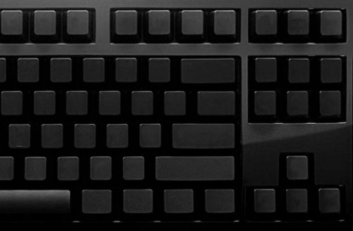 Das Ultimate Keyboard has no letters