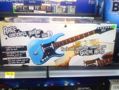 New wireless Guitar Hero controller for the Wii spotted