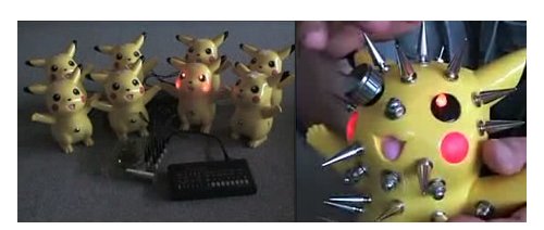 Modified Pikachu instruments freak us out