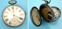 English Railroad Pocket watch with gun inside