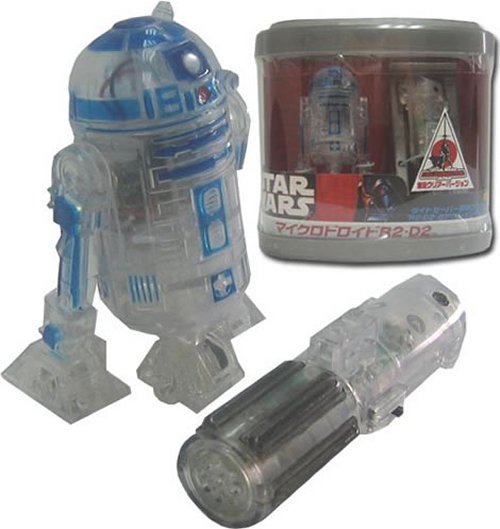 Tomy RC R2-D2 becomes see-through D2