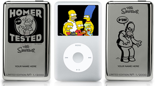 Limited Edition Simpsons iPods