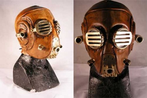 Steampunk gas mask for an awesome and creepy Halloween