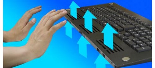 Thanko Cooler USB Keyboard
