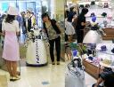 Remote control robot shops for the elderly