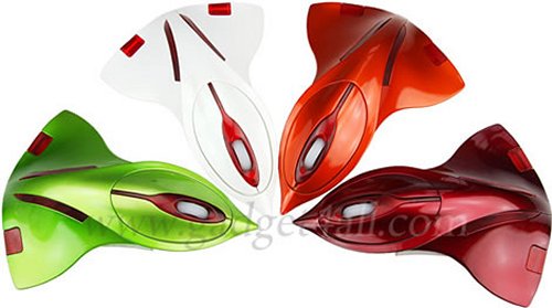 Stealth aircraft LED mouse gets new colors