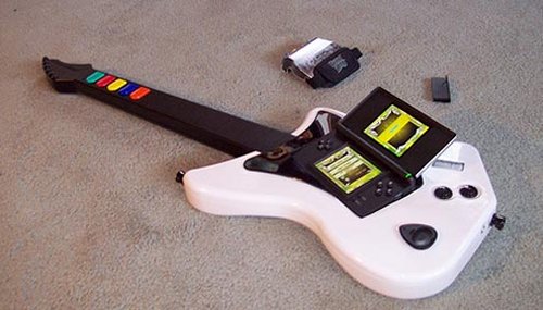 Guy merges PS2 guitar with Guitar Hero: On Tour