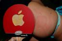 iSpank Apple logo spanking paddle