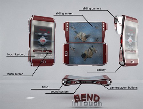 Bend Mobile concept has expanding camera, two screens
