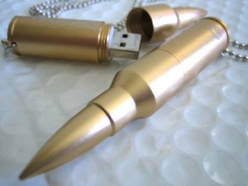 Laptop piercing bullet USB Flash Drives