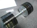 Dumbbells made with CDs are a great geek workout