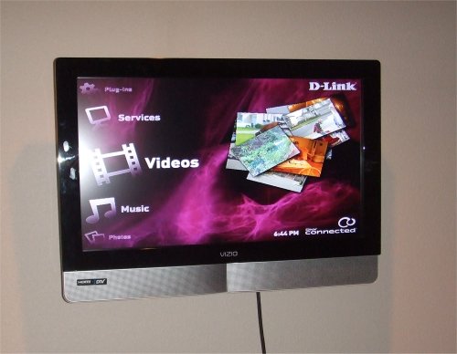 Interface for the DivX Connected HD media player