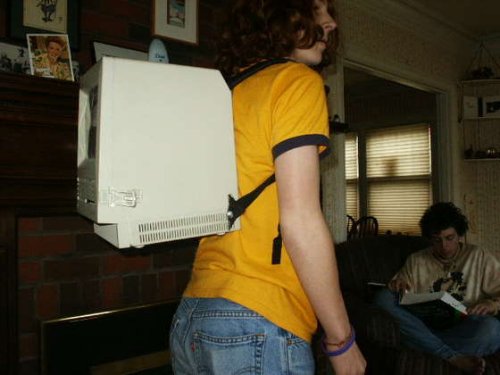 MacPack: The ultimate back to school retro geek backpack
