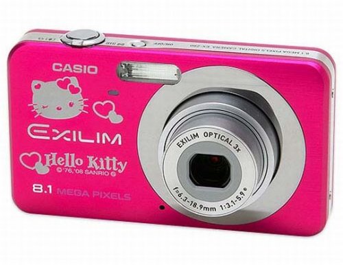 Casio Hello Kitty Branded Exilim 8.1 MP digital camera