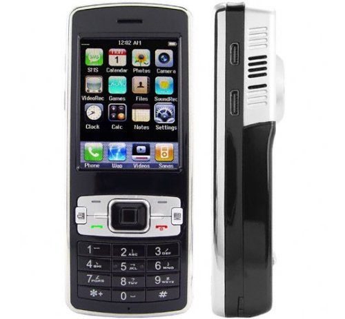 Cell phone with projector has split personality