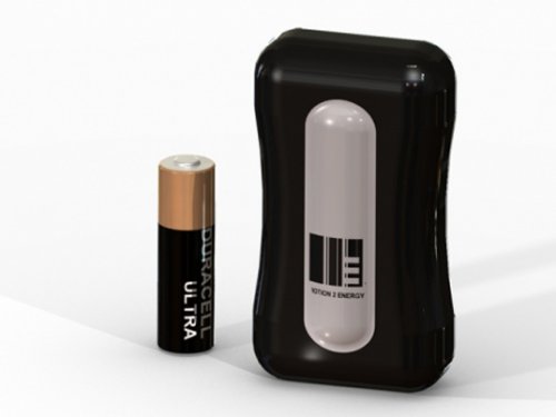 M2E charges your cell phone with kinetic energy