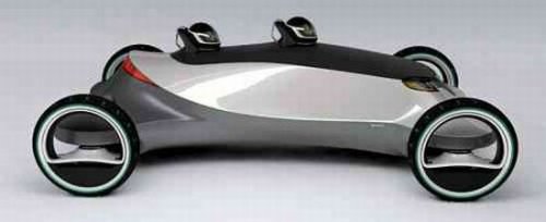 NASA concept car spins 360 degrees