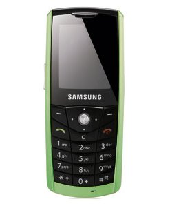 Samsung E200 Eco with corn-based shell