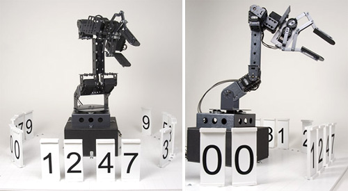 Robotic Stonehenge Clock is always busy