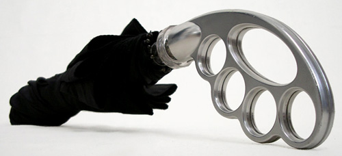 Umbuster Umbrella breaks jaws, keeps you dry